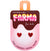 Farma Bijoux For Kids - Υποαλλεργικά Σκουλαρίκια Για Παιδιά Κόκκινες Καρδιές 7.5mm, 1 ζευγάρι (Κωδικός: L615G)