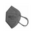 Barbeador Max-02 Filtering Half Mask FFP2 - Protective Mask Gray Color, 1 piece