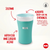 Nuk Magic Cup - Ποτηράκι Από Ανοξείδωτο Ατσάλι, 230ml (Κωδικός: 10255679)