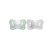 Chicco PhysioForma Light - Σετ Πιπίλες Νυκτός 16-36 Μηνών Πράσινο χρώμα, 2 τεμάχια (Κωδικός: 7103941)