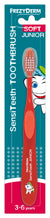 Frezyderm Sensi Teeth Junior Toothbrush Red - Παιδική Οδοντόβουρτσα Κόκκινο Χρώμα, 1 τεμάχιο