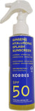 Korres Ginseng & Hyaluronic Splash Sunscreen SPF50 - Αντηλιακό Ginseng & Υαλουρονικό Με Υψηλή Προστασία Για Πρόσωπο & Σώμα, 150ml