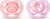Avent Ultra Air Night Pink - Νυχτερινή Ορθοδοντική Πιπίλα Σιλικόνης Ρόζ, 6-18m, 2 τεμάχια