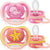 Philips Avent Ultra Air - Πιπίλα Σιλικόνης 6-18 Μηνών Για Κορίτσι, 2 τεμάχια (Κωδικός SCF085/04)