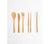 Boobam Tensils Cutlery Green Set - Σετ Μαχαιροπήρουνα Από 100% Οργανικό Βamboo, 7 τεμάχια
