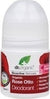 Dr. Organic Rose Otto Deodorant - Αποσμητικό Με Έλαιο Τριαντάφυλλου, 50ml