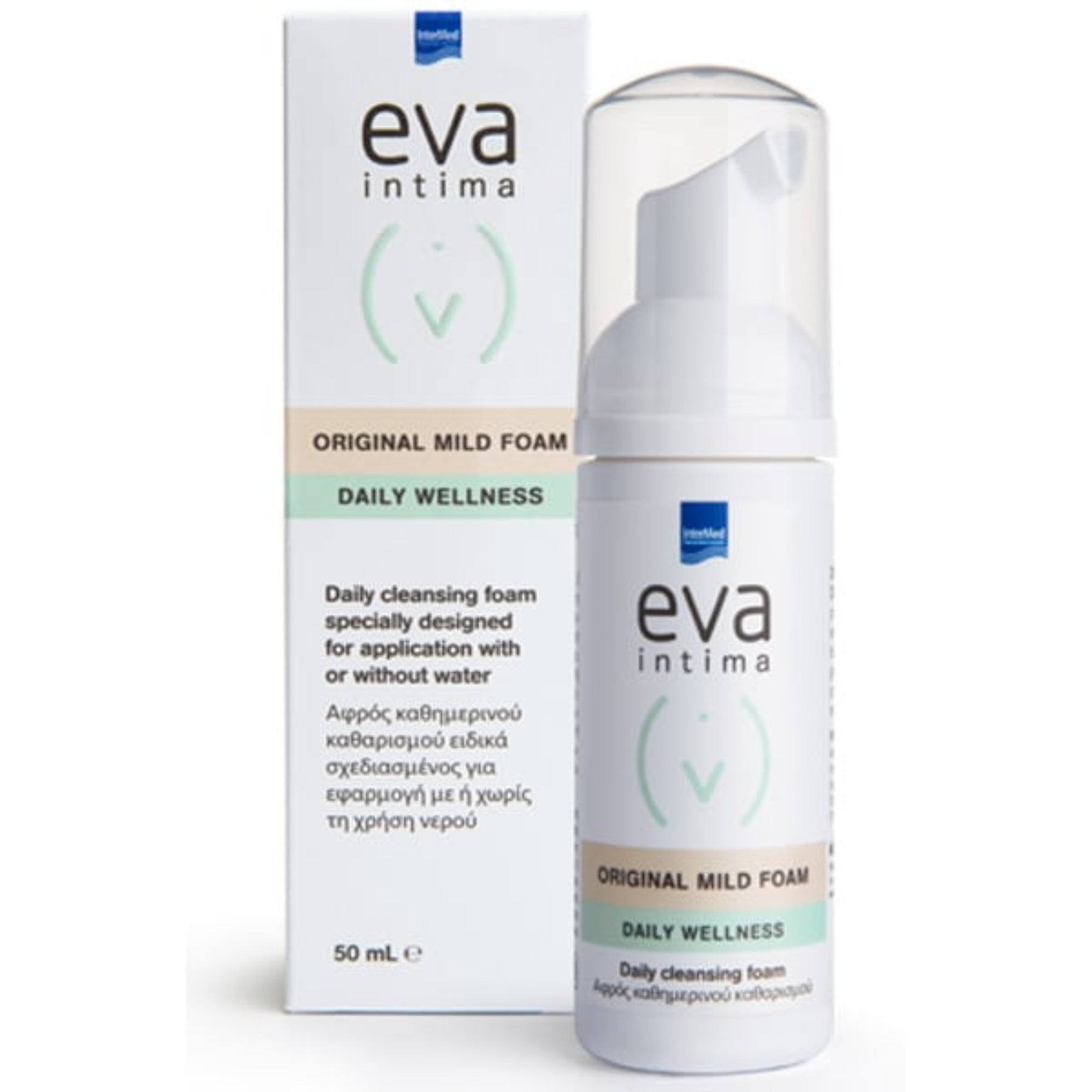 Eva Intima Original Mild Foam - Αφρός Καθαρισμού Της Ευαίσθητης Περιοχ ...