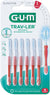 Gum Trav-ler Interdental Brush (1314) - Μεσοδόντιο Βουρτσάκι 0.8mm Κόκκινο, 6 τεμάχια