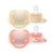 Avent Ultra Soft Yellow-Pink - Πιπίλα Σιλικόνης 0-6 Μηνών, 2 τεμάχια (Κωδ: SCF091/38)