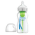 Dr.Brown's Natural Flow Options+ - Μπιμπερό Γυάλινο Αντικολικό Με Φαρδύ Λαιμό Θηλή Σιλικόνης 0m+, 270ml