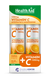 Health Aid Promo Vitamin C 1000mg - Αναβράζοντα Δισκία Πορτοκάλι + Δώρο Vitamin C 1000mg - Αναβράζοντα Δισκία Πορτοκάλι, 20+20 δισκία