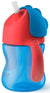 Philips Avent Bendy Straw Cup 9m+ Κύπελλο Με Καλαμάκι Χρώμα Μπλε 200ml