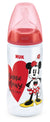 Nuk First Choice Disney Mickey Mouse - Πλαστικό Μπιμπερό Με Θηλή Σιλικόνης 6-18 Μηνών Διάφορα Χρώματα , 300ml (Κωδικός: 10741034)