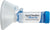 AeroChamber Plus - Μπλε Αντιστατικός Αεροθάλαμος Με Δείκτη Εισπνοών Flow-Vu Ενηλίκων (5+ ετών), 1τμχ