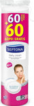 Septona Daily Clean - Στρογγυλοί Δίσκοι Ντεμακιγιάζ, 2x60 τεμάχια