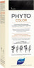 Phyto PhytoColor 1 Noir Kit - Βαφή Μαλλιών Μαύρο, 1τεμάχιο