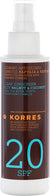 Korres Sun Clear Spray Walnut & Coconut SPF20 - Διάφανο Αντηλιακό Σώματος Καρυδιά & Καρύδα, 150ml