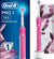 Oral B Pro 1 750 Design Edition Pink & Travel Case Επαναφορτιζόμενη Ηλεκτρική Οδοντόβουρτσα & Θήκη Ταξιδίου 1 τεμάχιο