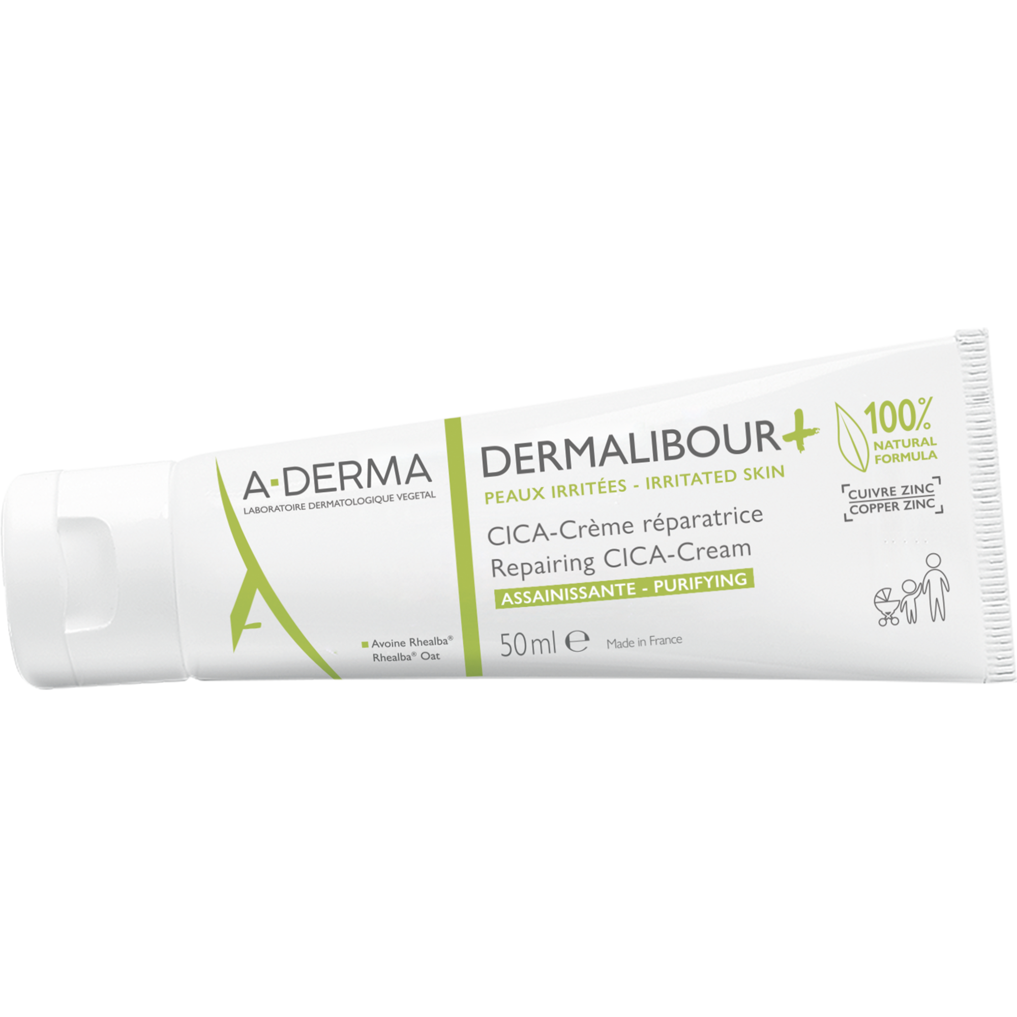 A-Derma Dermalibour+ Cica - Κρέμα Για Πρόσωπο Και Σώμα Για Ανάπλαση Τη ...